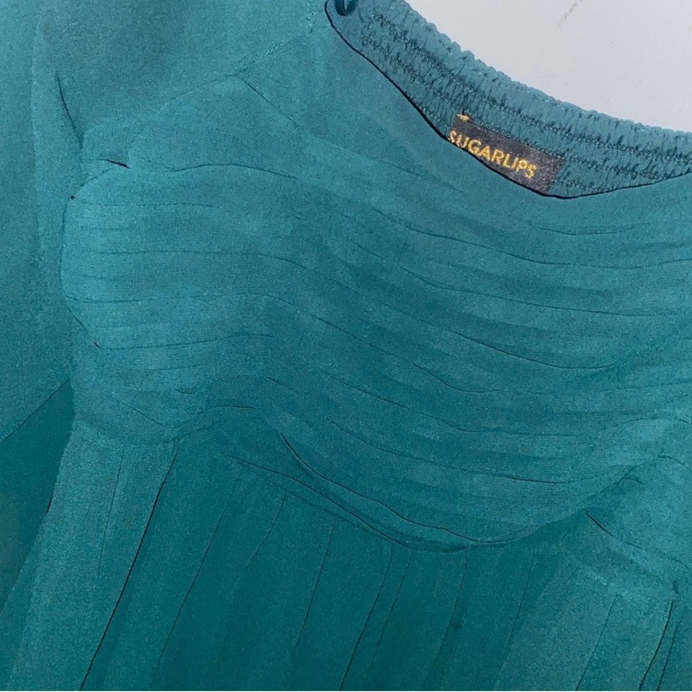 Dark Green Homecoming/Formal Dance Dress~Small~Long Sleeve~